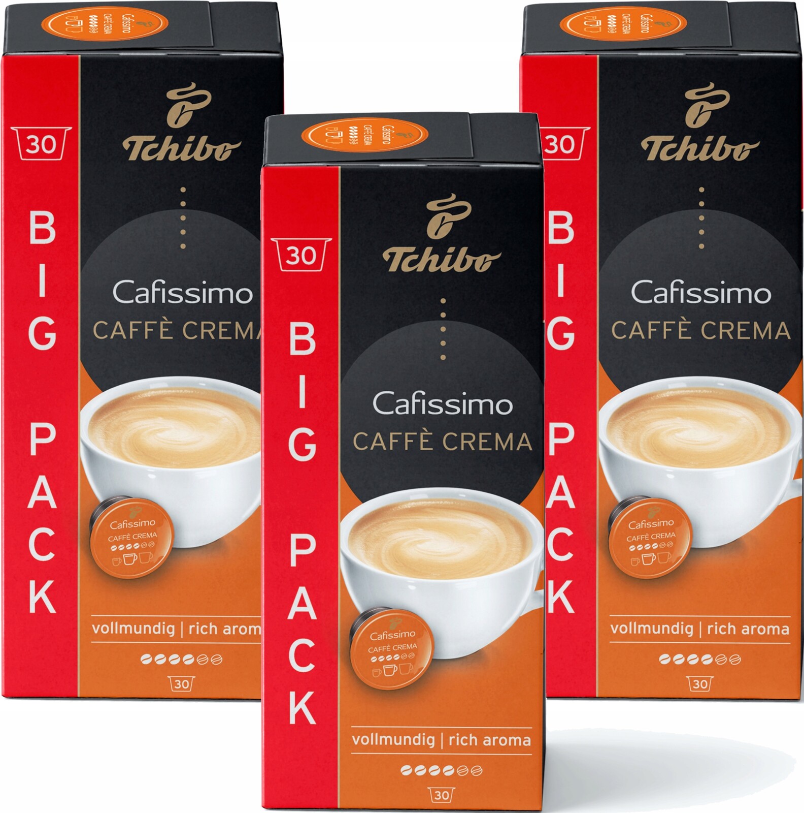 Tchibo Cafissimo Caffe Crema Vollmundig 96 4ks