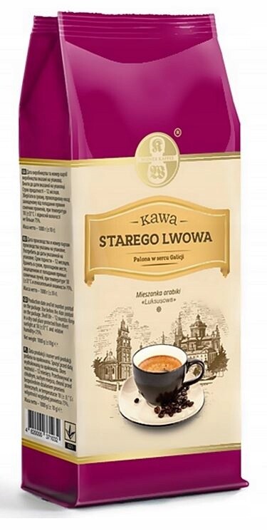Káva Zrnková Arabica 100% Starého Lvova 1 kg