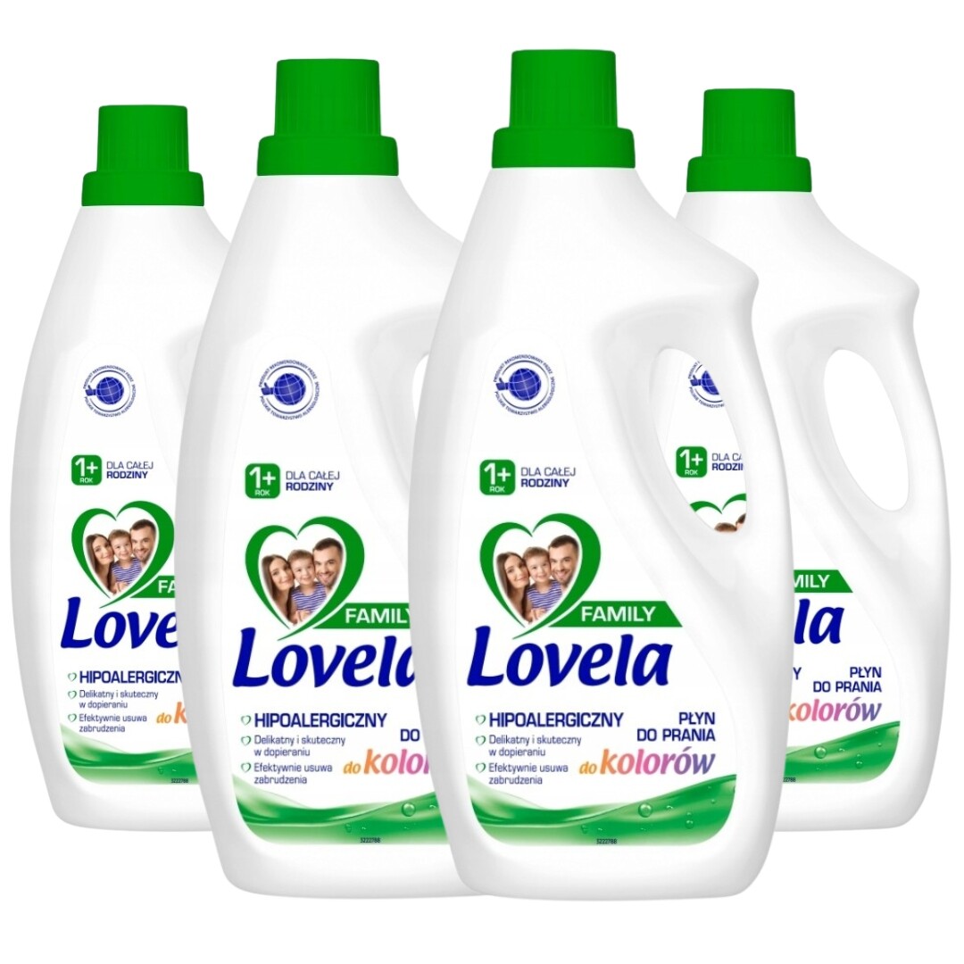 Lovela Family Tekutina na barvy 1,85L x4