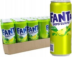 Fanta Zero Cukru 330ML X 24KS