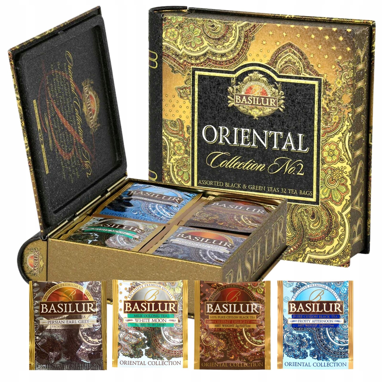 Oriental Collection No.2 dárková sada 4 příchutí cejlonských čajů