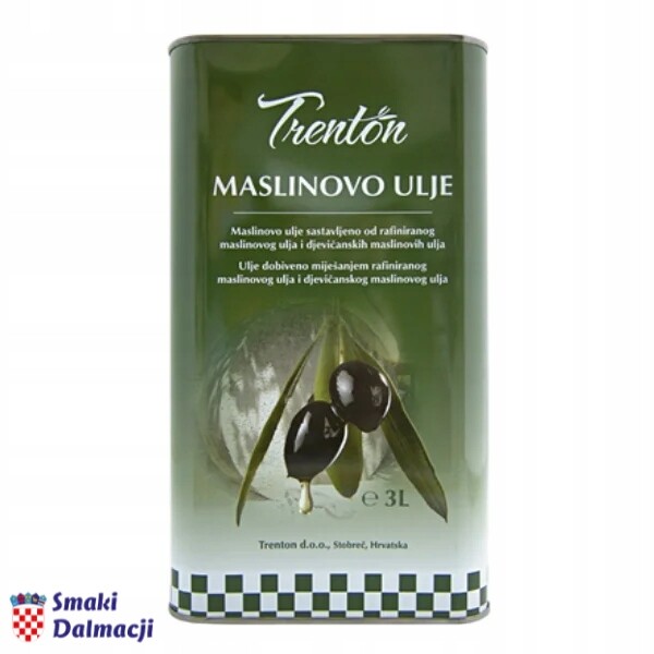 Olej z druhého lisování plechovka 3l