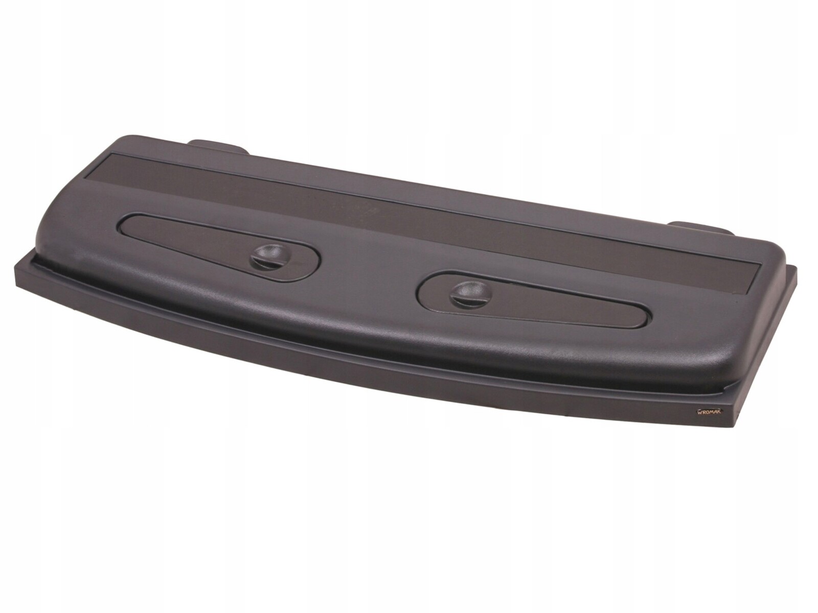 Osvětlovací Kryt Profilovaný Černý 150X50 CM