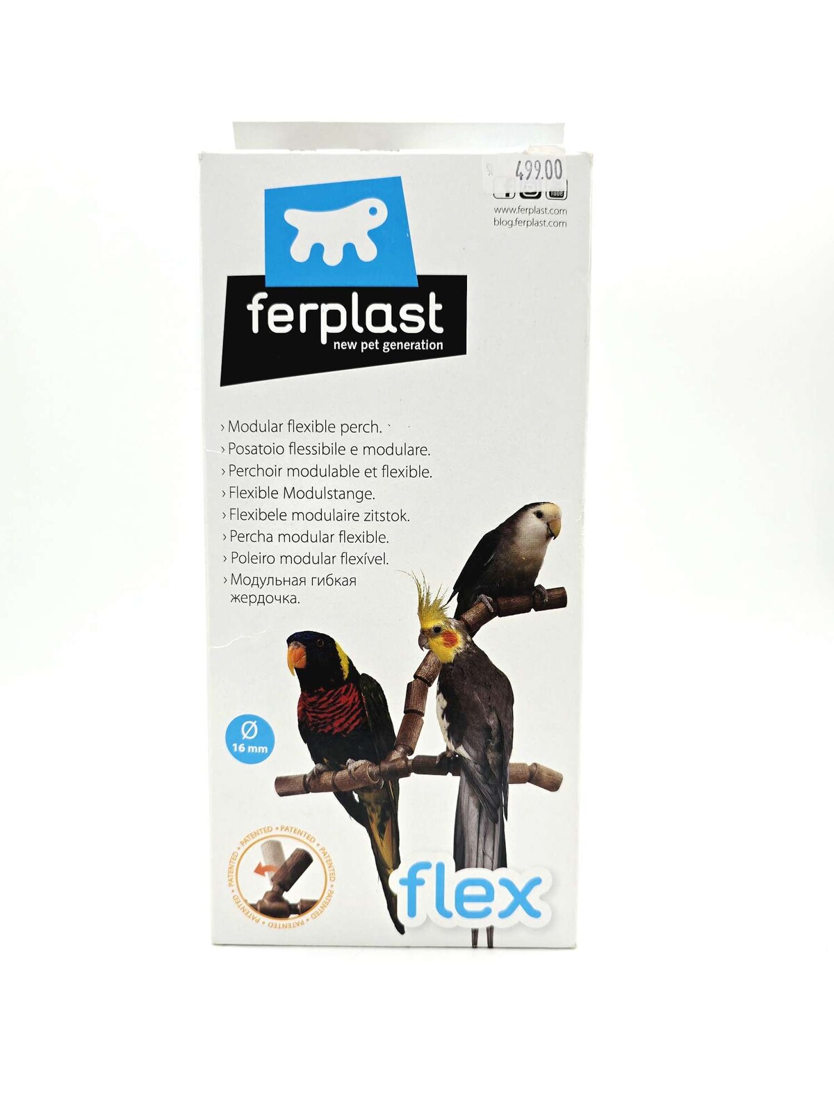 Ferplast Flex 4192 Sada Umělých Větví Hřady M pro ptáky