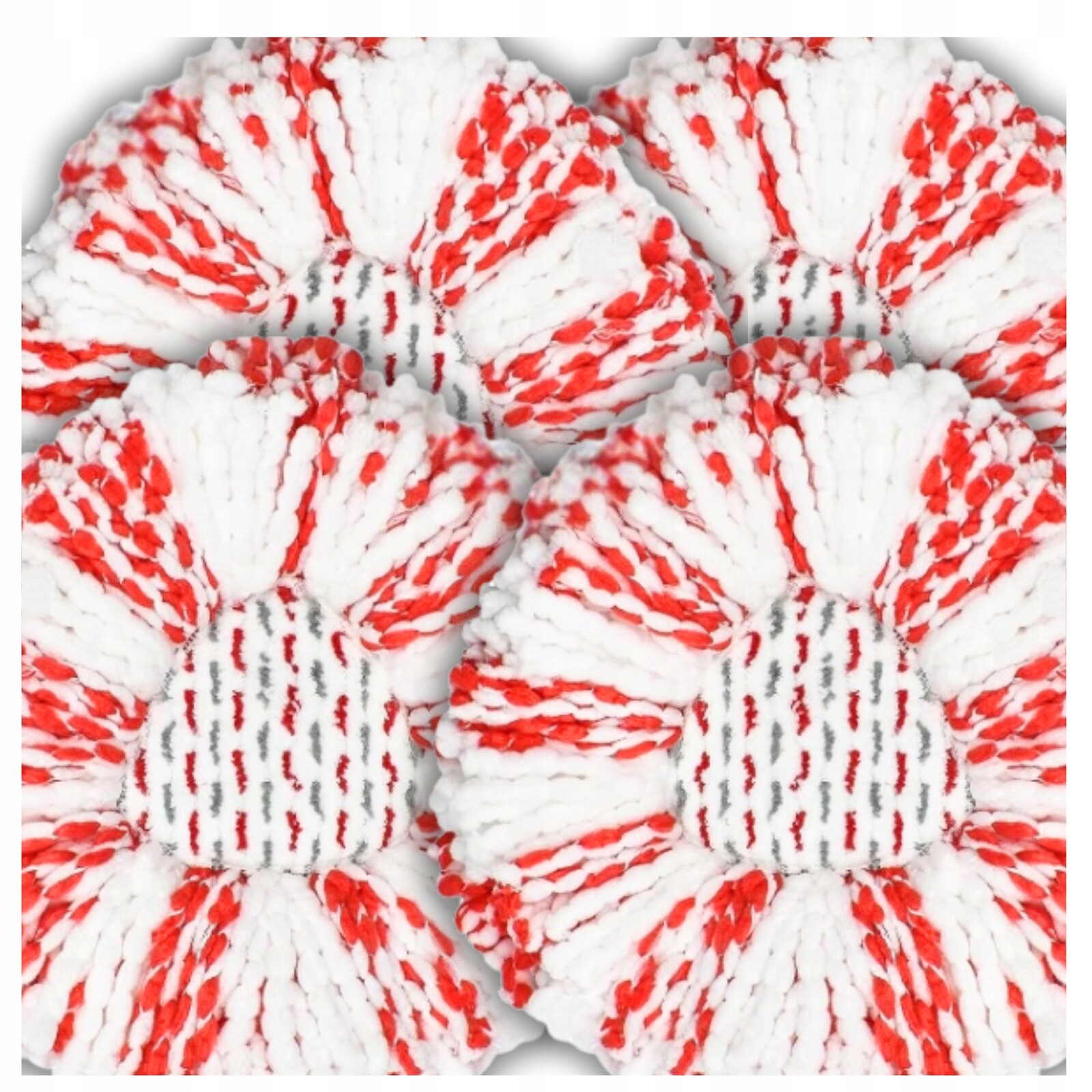 4x Vložka do mopu Vileda Turbo 2v1 Mikrovlákno Savý rotační mop 32 cm