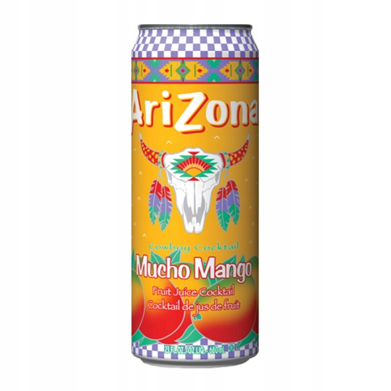 Arizona tea mucho mango 650ML X 6KS