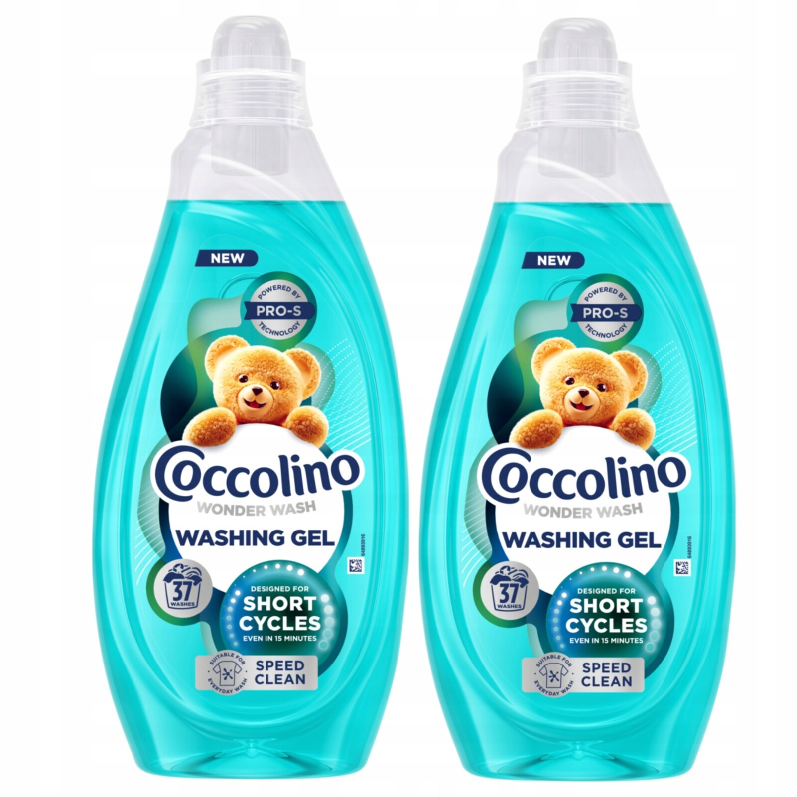 Coccolino Tekutý prací prostředek Wonder Wash 2x 1,48 l Speed Clean