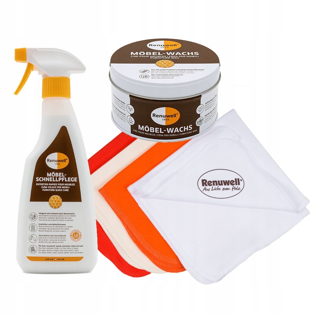 Sada Produktů Pro Péči O Čištění Nábytku Univerzální Renuwell
