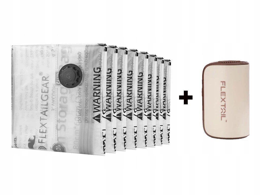 Sada: Vakuové pytle Flextail vakuová pumpa Flextail Max Vacuum Pump