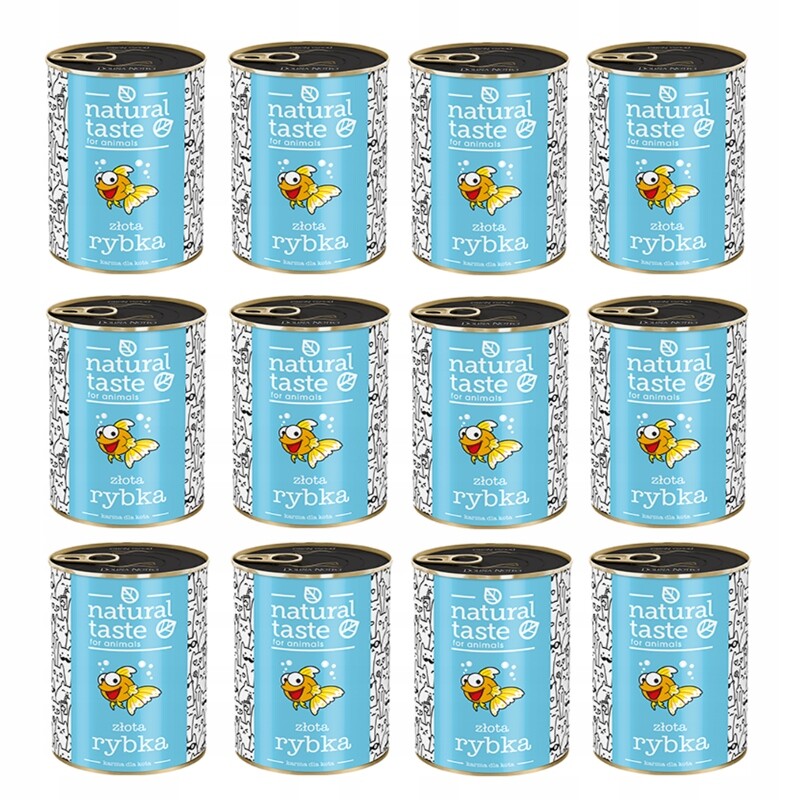 Dolina Noteci Natural Taste Zlatá rybka 12x400g