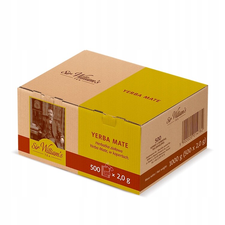 Čaj Sir William’s Tea Yerba Mate – 500 sáčků