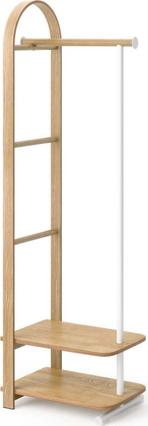 Předsíňová sestava z jasanového dřeva v přírodní barvě 37x167x54 cm Bellwood – Umbra