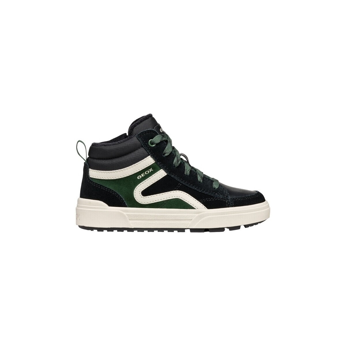 Geox  J WEEMBLE BOY  C9358-BLACK/FOREST J36HAA  Černá