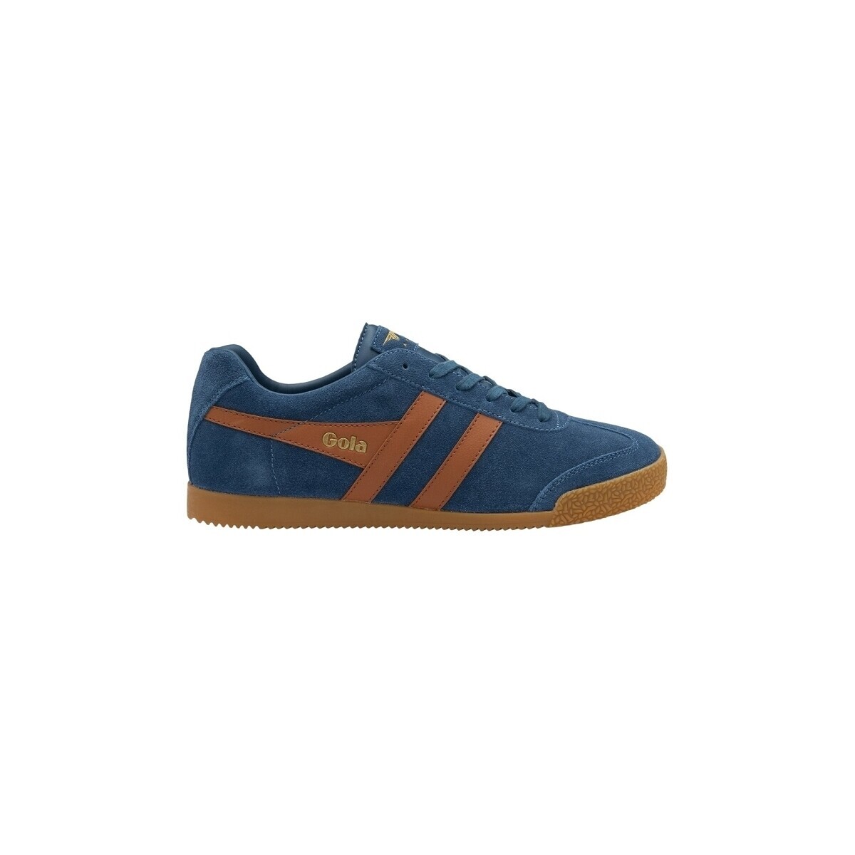 Gola  HARRIER SUEDE WU- MARINE BLUE/MOODY ORA Bleu  Modrá
