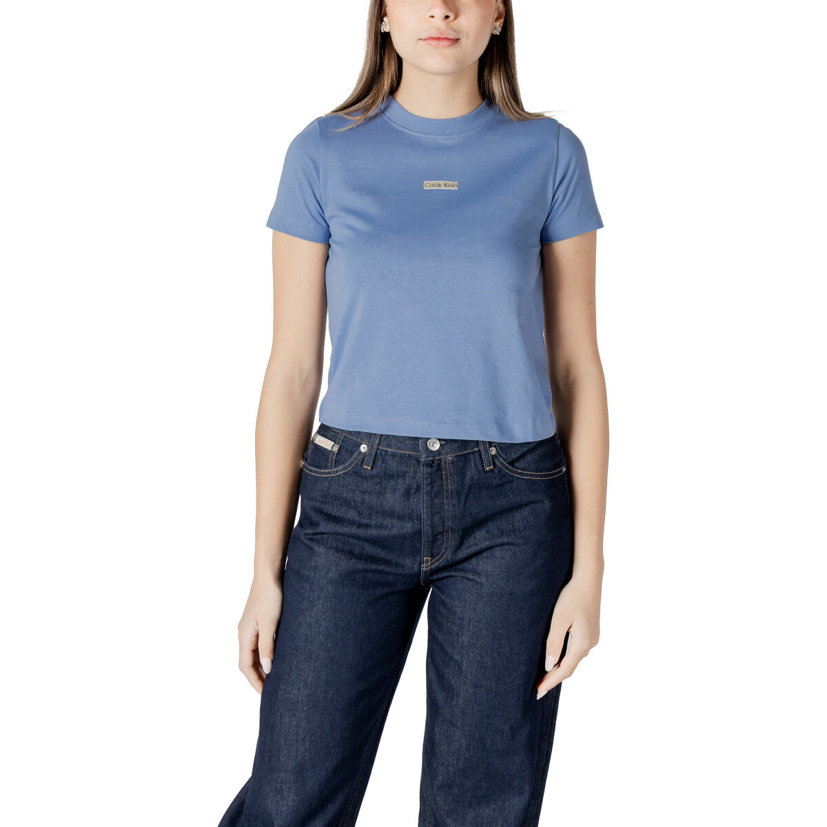 Calvin Klein Jeans  PLACED INSTITUTIONAL J20J225524  Modrá