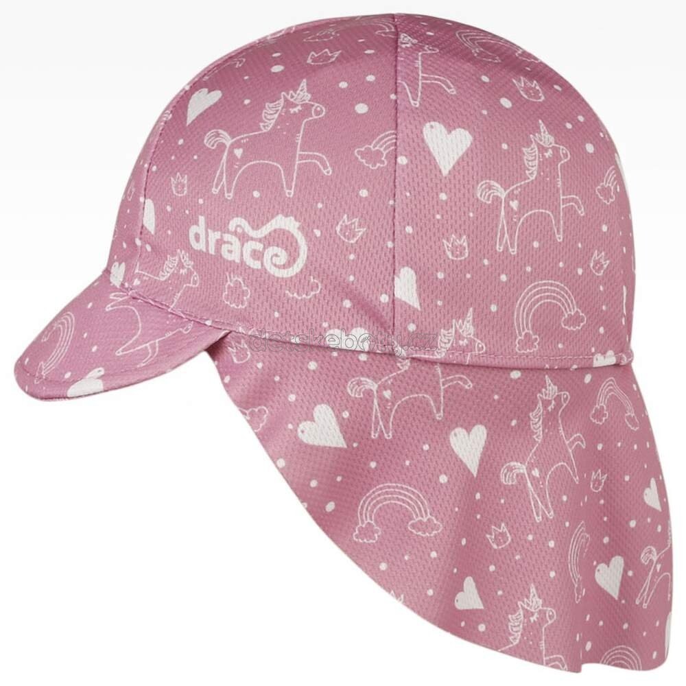 letní kšiltovka s plachetkou Safari - fialková - jednorožec Velikost: 46-48