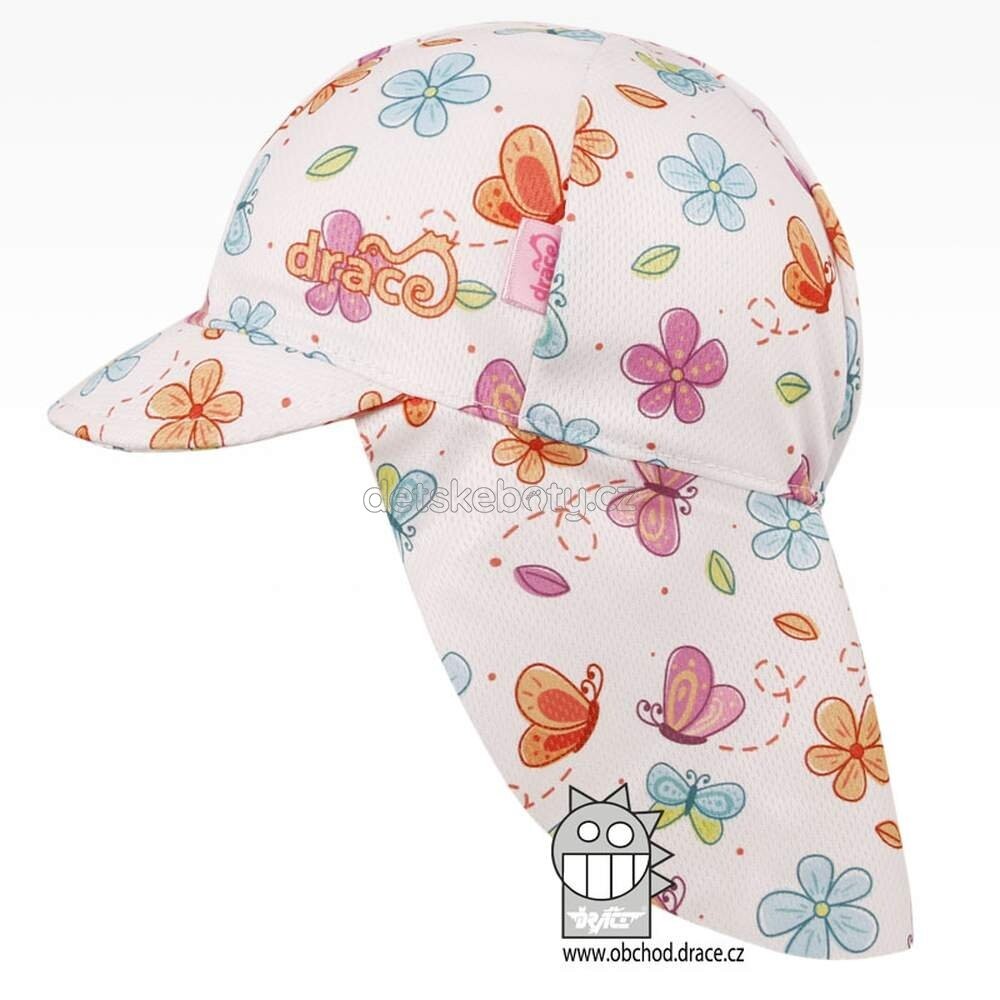 letní kšiltovka s plachetkou Safari - vzor 05 Velikost: 50-52