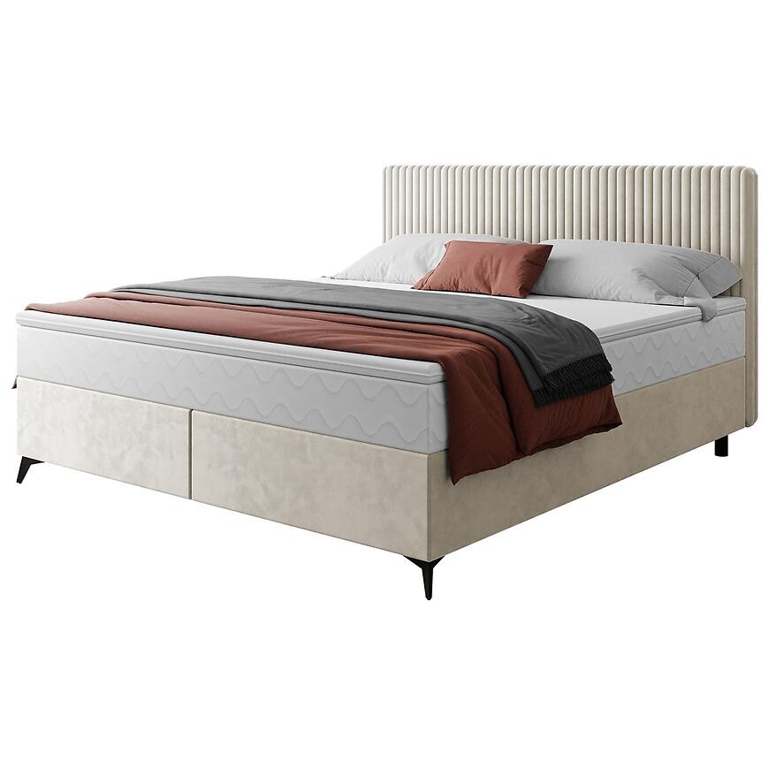 Postel Wave s topperem 140x200 Manila 01/Tilia 03