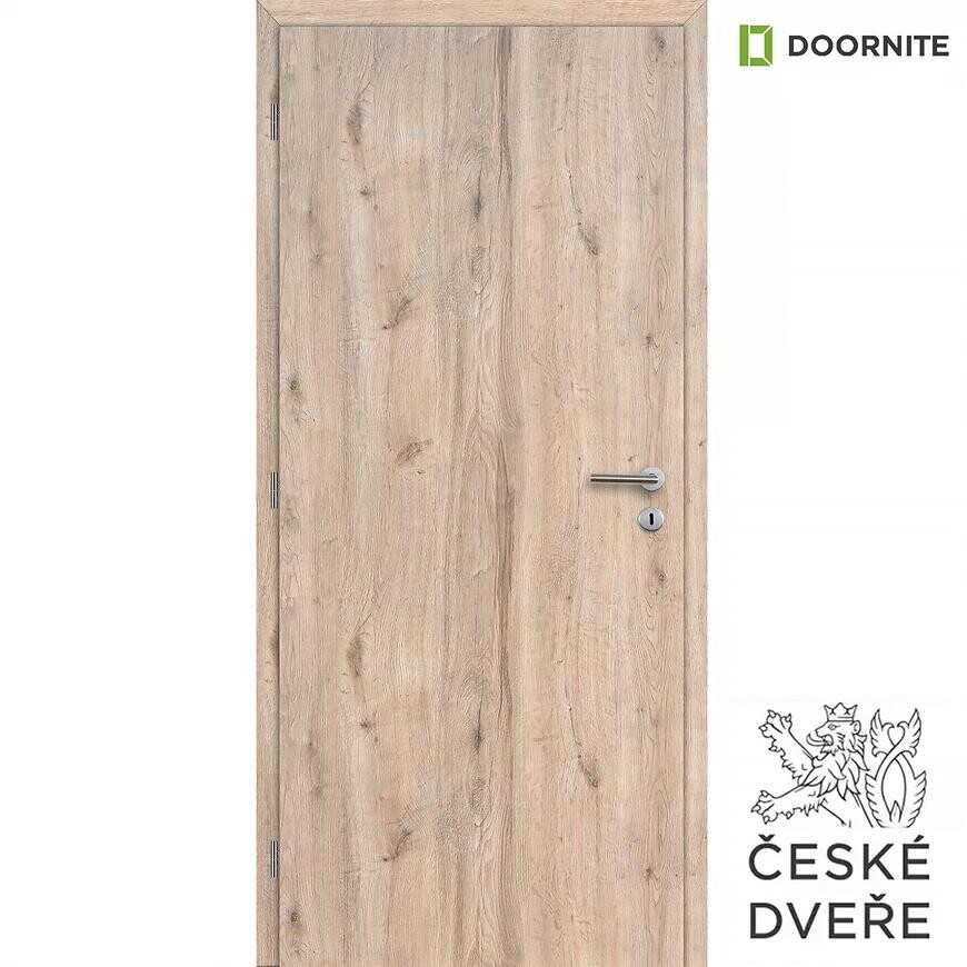Protipožární Dveře Dub Hudson Kašír 80L Fab