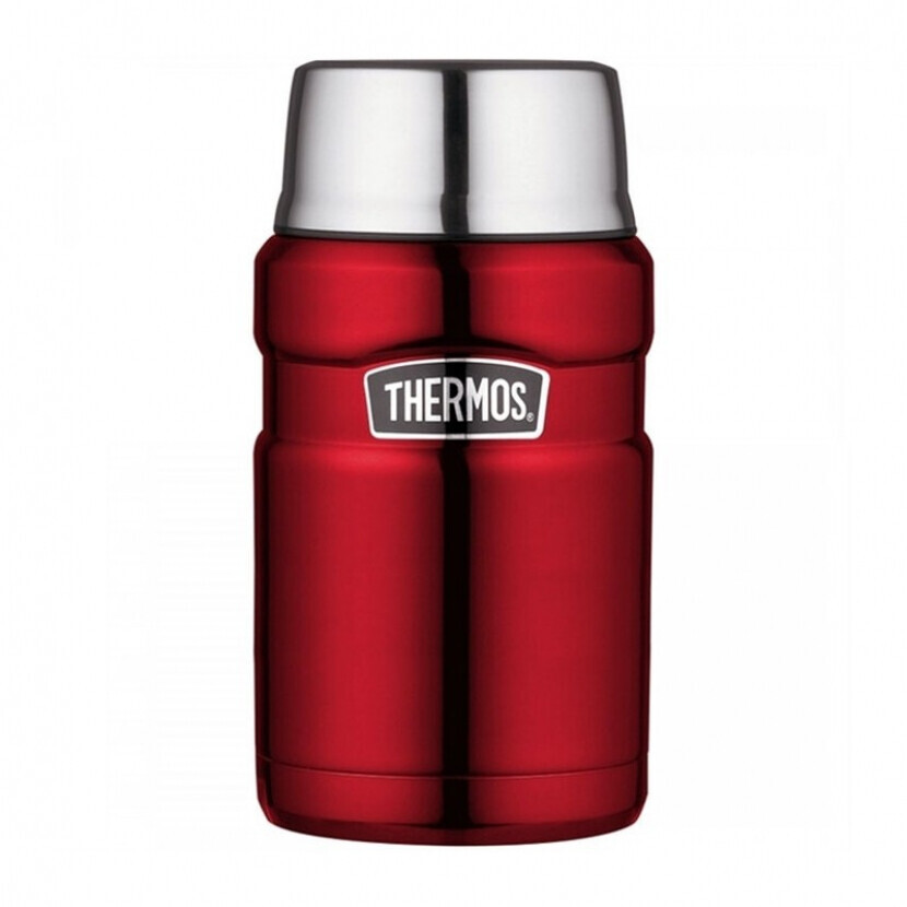 Termoska na jídlo se šálkem Thermos Style 710 ml - červená
