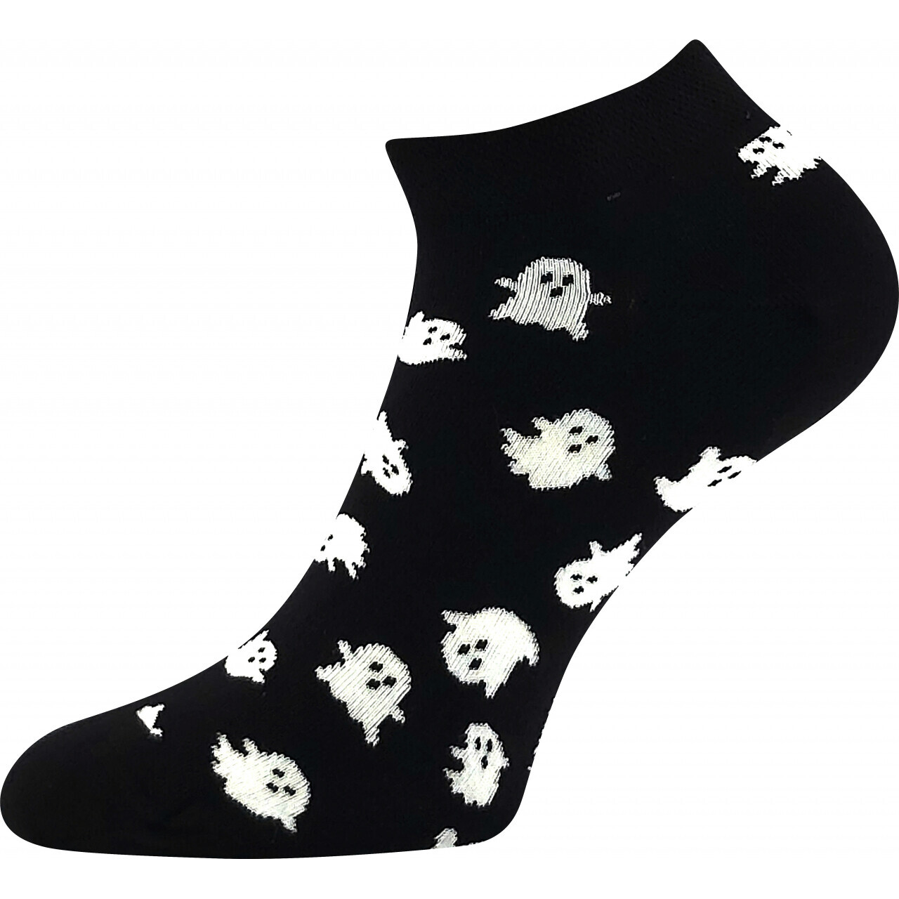 Ponožky obrázkové Lonka Dewow Duchové - černé, 35-38