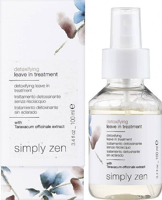 Simply Zen Bezoplachová detoxikační kúra Detoxifying (Leave In Treatment) 100 ml