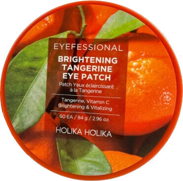 Holika Holika Rozjasňující hydrogelové polštářky pod oči Eyefessional Brightening Tangerine (Eye Patch) 60 ks