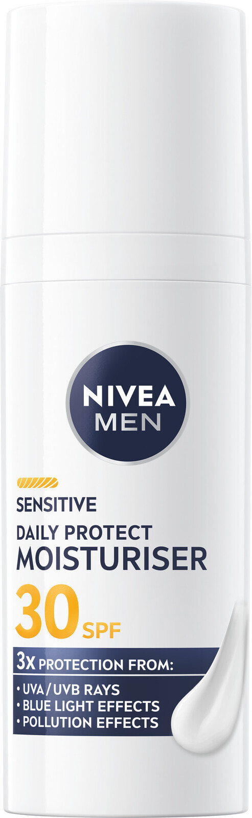 Nivea Hydratační denní krém pro muže SPF 30 Men Sensitive (Daily Protect Moisturiser) 50 ml