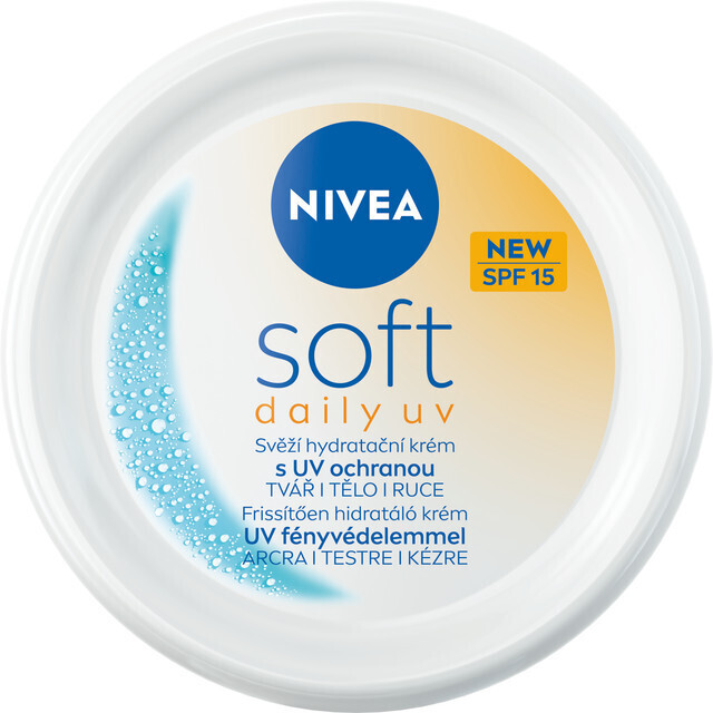 Nivea Hydratační krém s UV ochranou SPF 15 Soft (Daily UV Cream) 100 ml