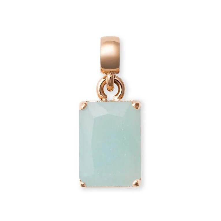 Daniel Wellington Okouzlující bronzový přívěsek s amazonitem Charms DW00401472