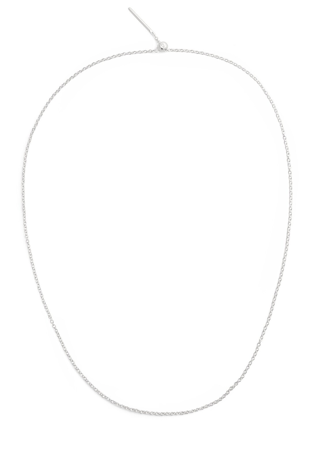 Daniel Wellington Jemný stříbrný řetízek Rolo Charms DW00401046