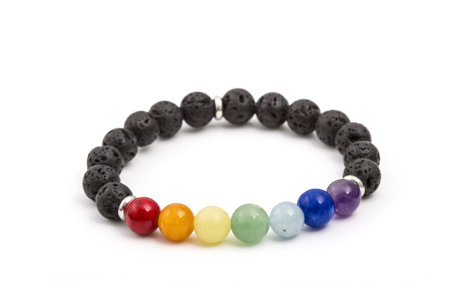 Agato Korálkový náramek z minerálních kamenů MINK89/17