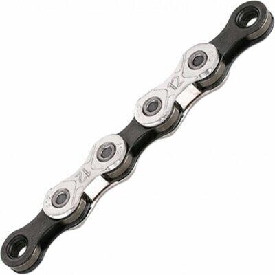 Kmc řetěz e12 Sport E-Bike stř/černý, balení PE 126 čl.