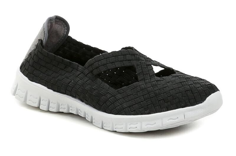 Rock Spring CARIOCA X Black dámská gumičková obuv