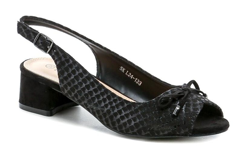 T. Sokolski L-24-133 černé dámské lodičky s volnou patou