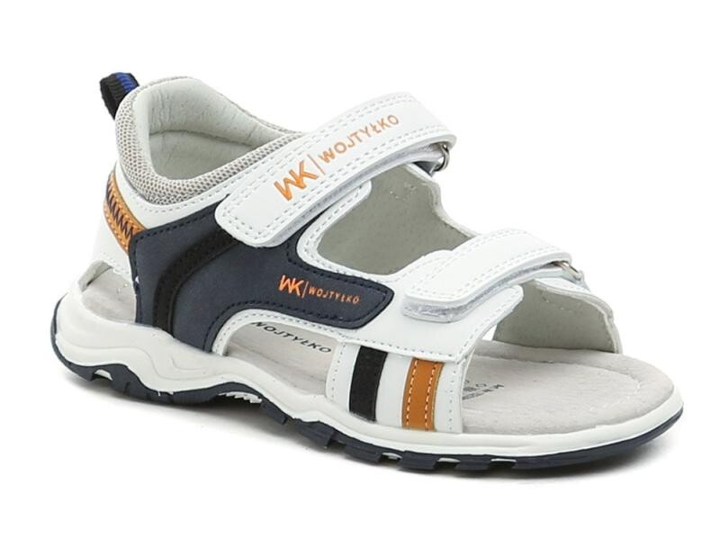 Wojtylko 1S25398BA bílo modré dětské sandály