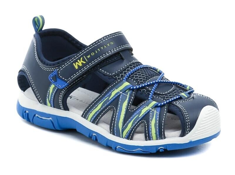Wojtylko 5s25391G modré dětské sandály