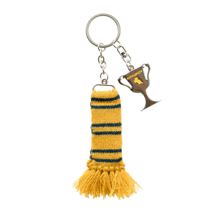 GRUPO ERIK Klíčenka Harry Potter - Hufflepuff Scarf + Chalice