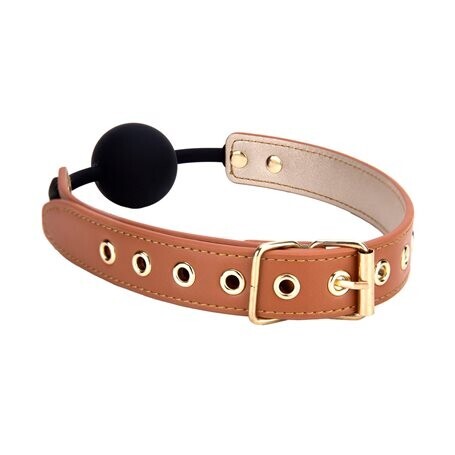 Roubík BLAZE ELITE Ball Gag Cognac Dream Toys