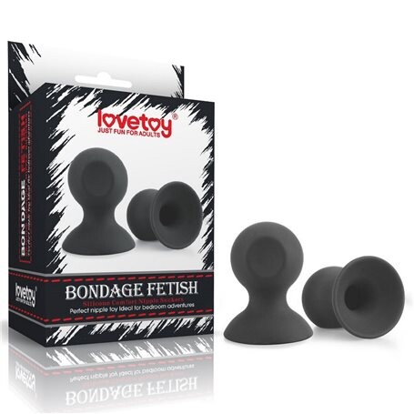 Přísavky Lovetoy SILICONE COMFORT NIPPLE SUCKERS Lovetoy