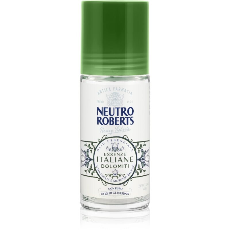 Neutro Roberts Italiane Dolomiti deodorant roll-on s 48hodinovým účinkem 50 ml