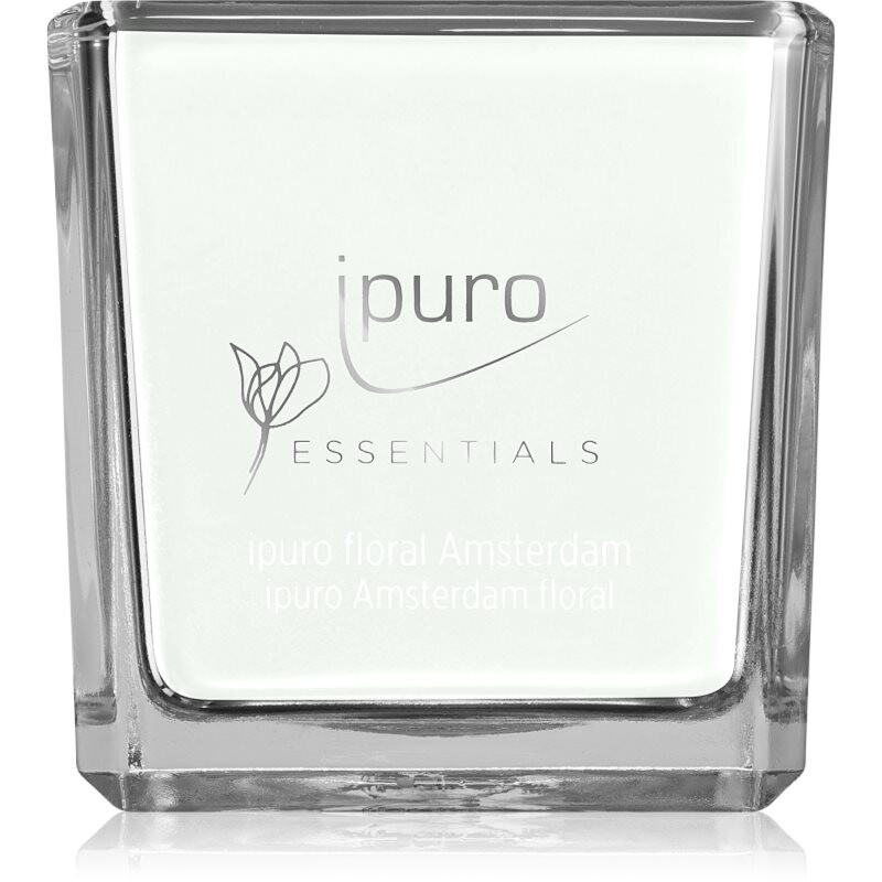 ipuro Essentials Floral Amsterdam vonná svíčka 125 g
