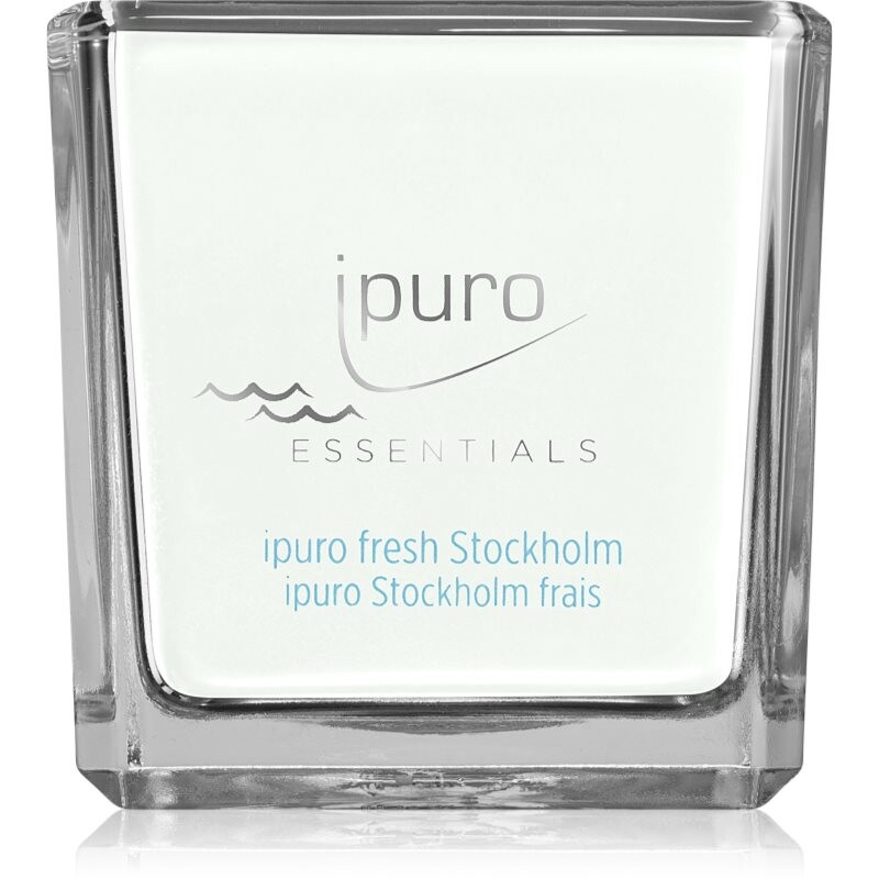 ipuro Essentials Fresh Stockholm vonná svíčka 125 g