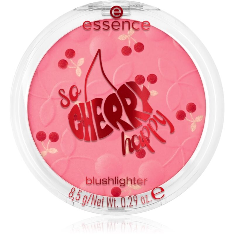 essence SO CHERRY happy rozjasňující tvářenka odstín 01 Love You Cherry Much 8.5 g