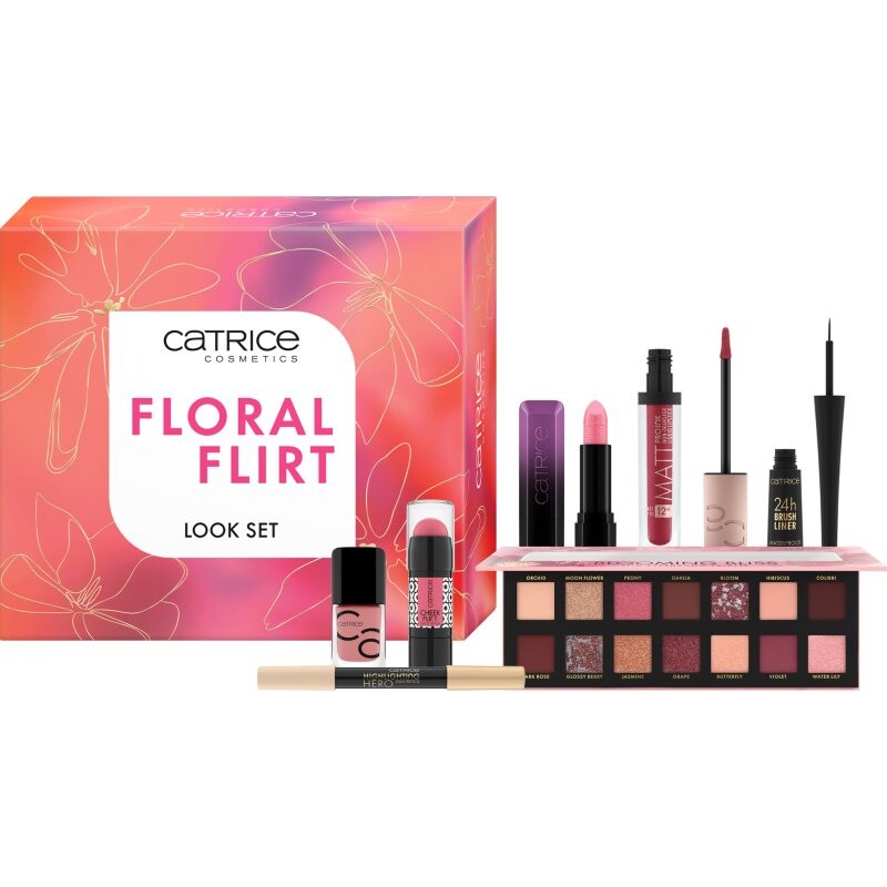 Catrice Floral Flirt Look Set dárková sada pro ženy