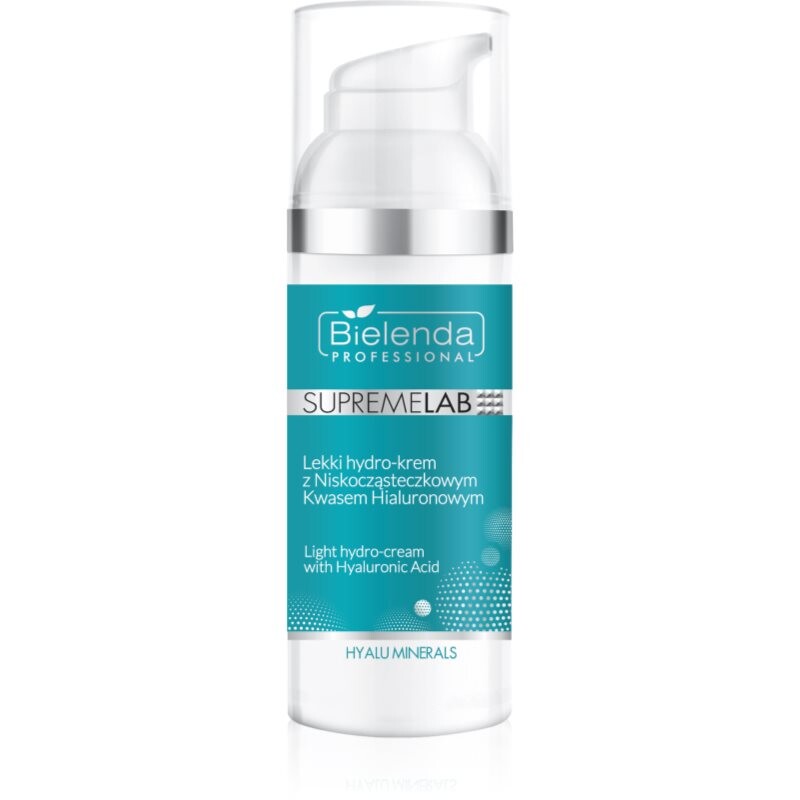 Bielenda Professional Supremelab Hyalu Minerals hydratační gel krém pro suchou pleť 50 ml