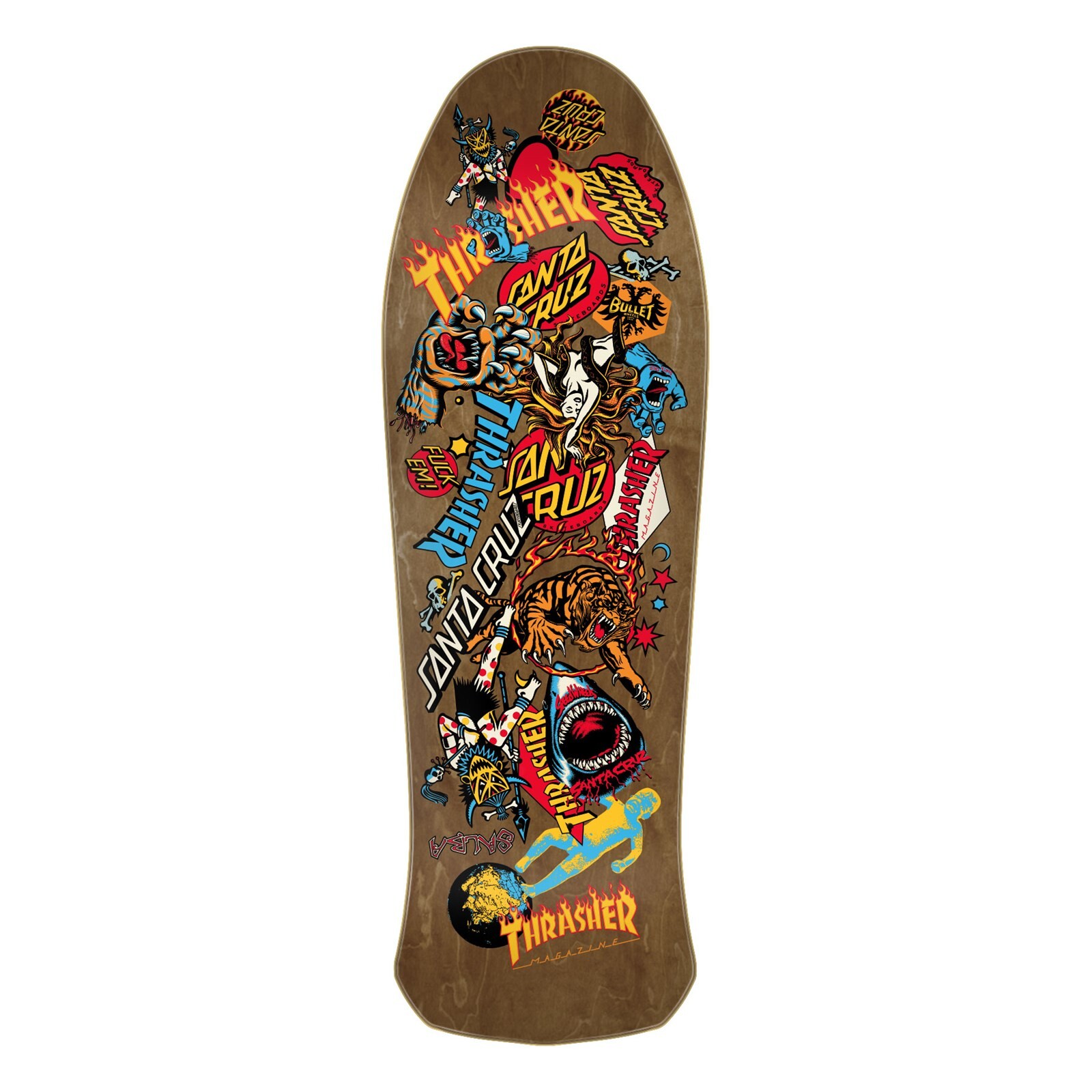 deska SANTA CRUZ - Thrasher Salba Oops 10.4in x 32in (146866)