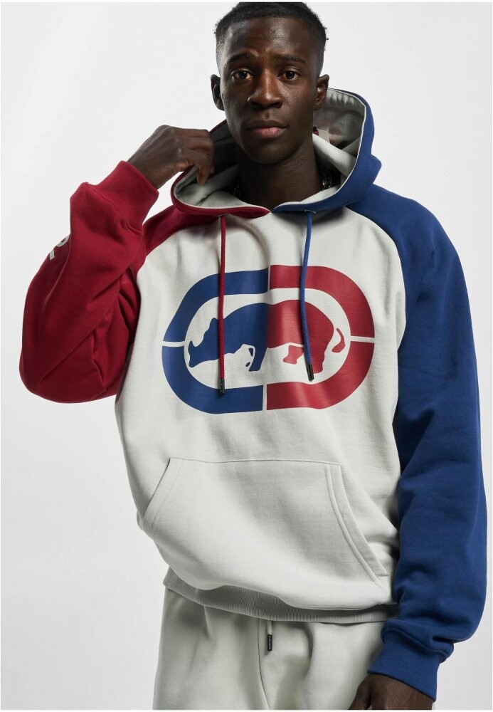 Ecko Unltd. Grande Hoody - grey/red/blue M
