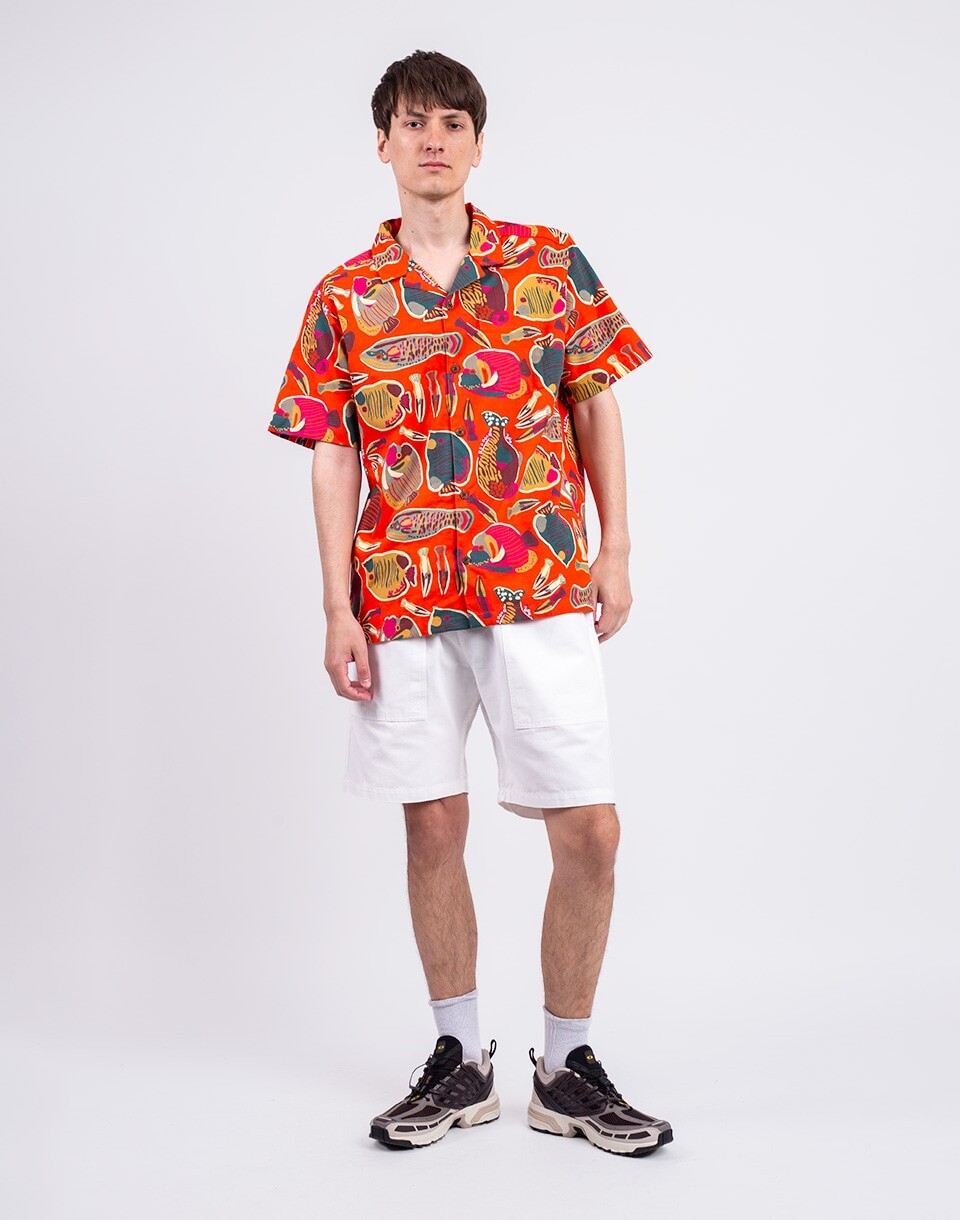 Service Works Classic Canvas Ched Shorts OFF WHITE S