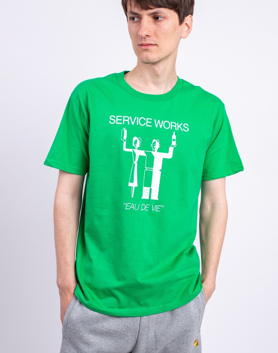 Service Works Eau De Vie Tee FOREST L
